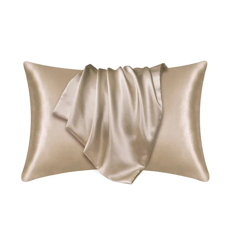 Silk-Feel Pillowcase – Protect Hair & Skin | Any Size