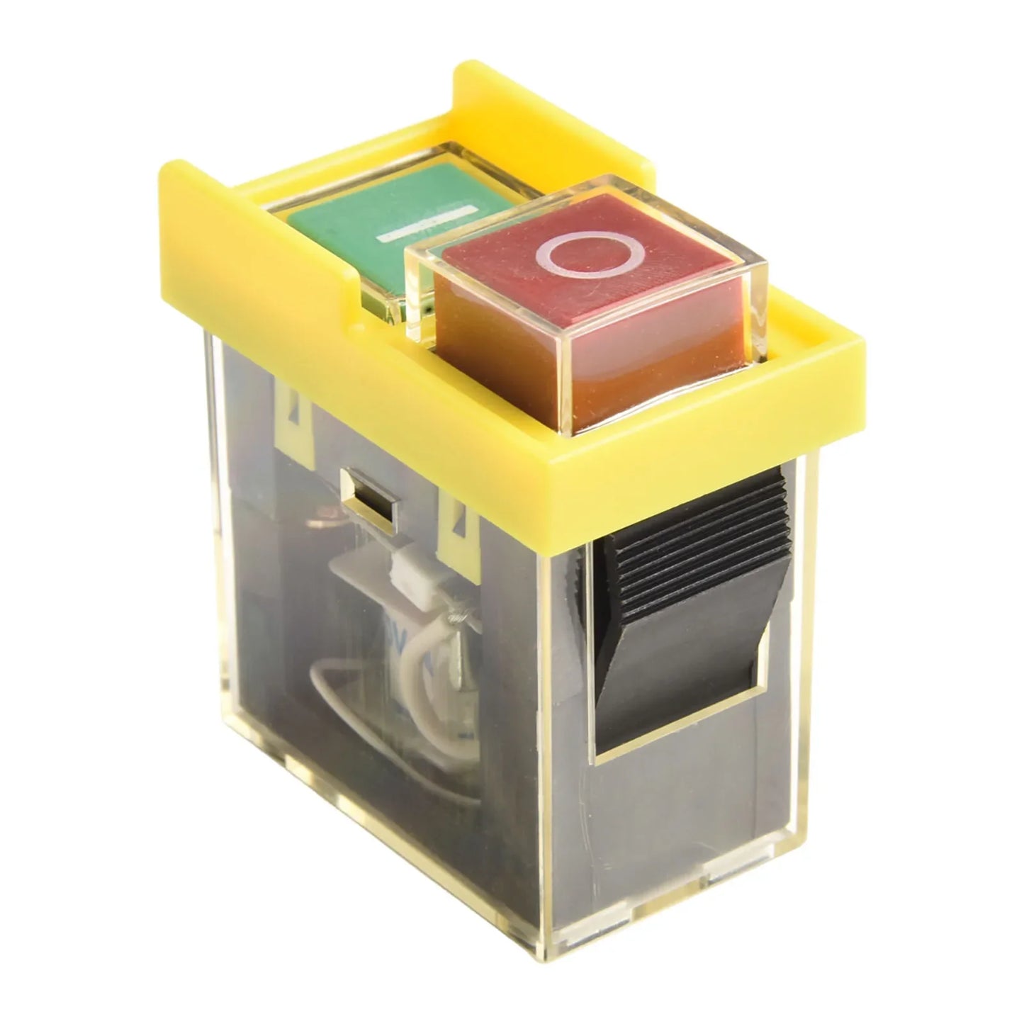 KJD6 Electromagnetic Switch AC250V 6A Waterproof 2-Button Safety