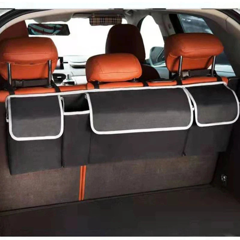 Car Seat Back Organizer & Trunk Storage Bag | SUV Mesh