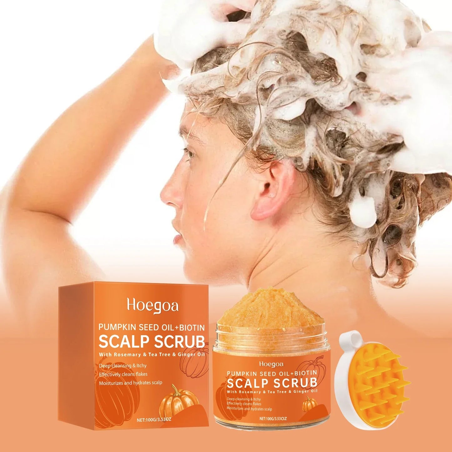 Hoegoa Scalp Nourishing Scrub – Exfoliating & Moisturizing