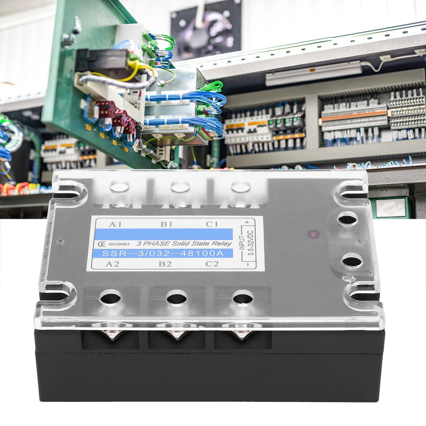 3 Phase State Relay Electric Input SSR-3 D48100 100A Controlled AC 480V State Relay 480V State Relay Module Peaceful Pleasures Health and Wellness