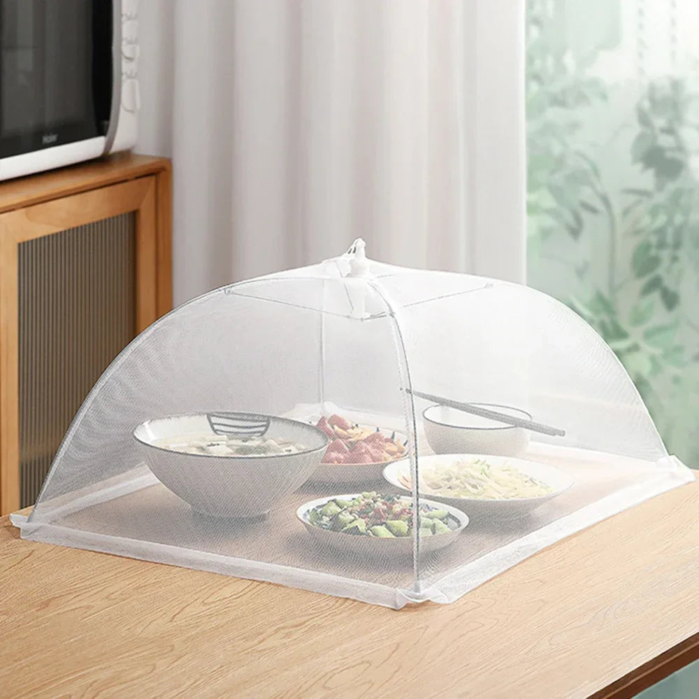 Foldable Mesh Food Cover Dome – Fly & Dust Guard 17 Inch