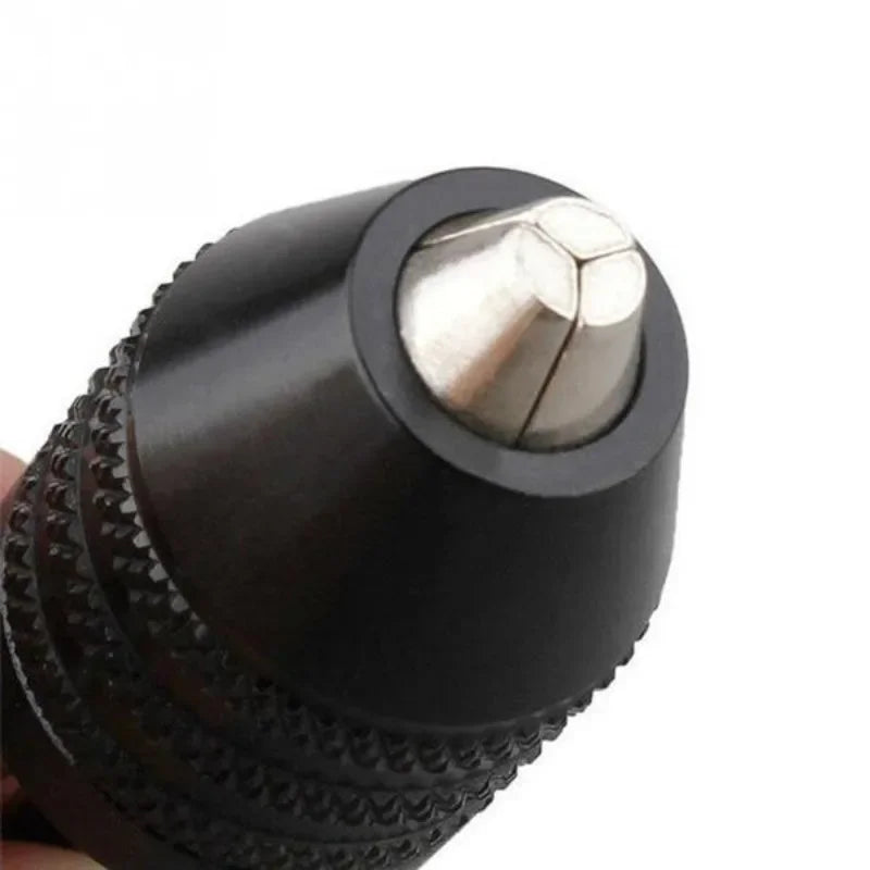 1/4" Hex Shank Keyless Drill Chuck Collet Conversion Adapter