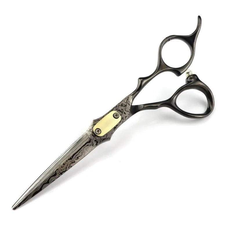 Professional Japan 440c Steel 6 Inch Hair Cutting Scissors Haircut Thinning Barber Cut Shears Hairdressing Scissors Peaceful Pleasures Health and Wellness cutting