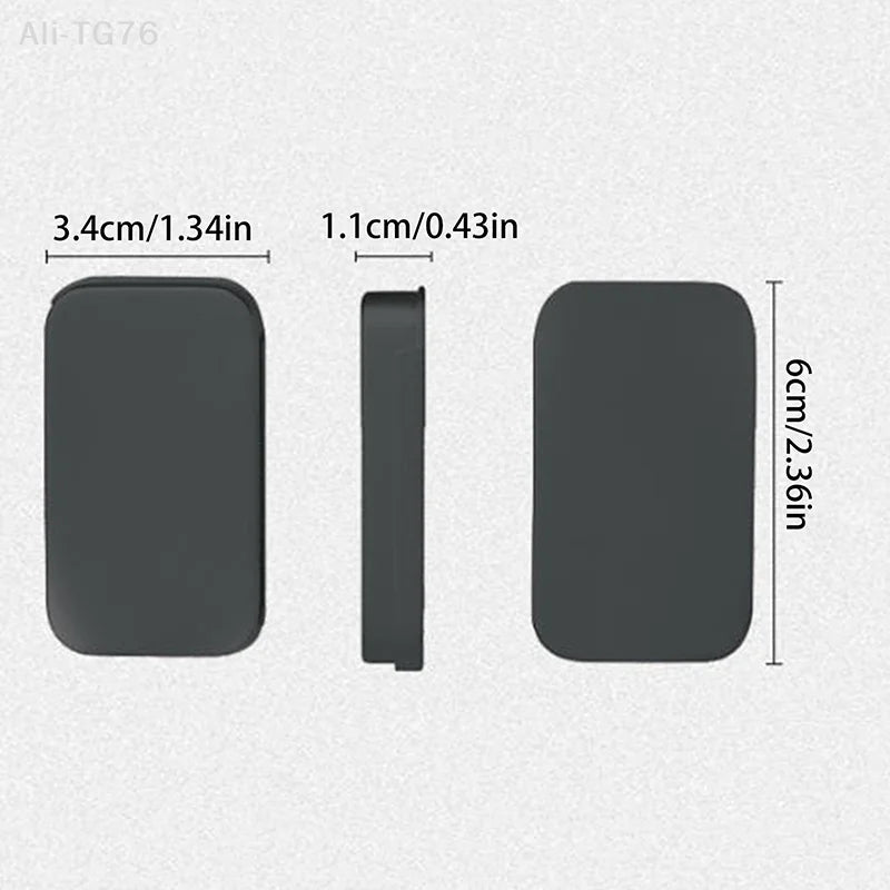 Aluminum Slide Cover Tin Box | Refillable Storage for Lip Balm & More