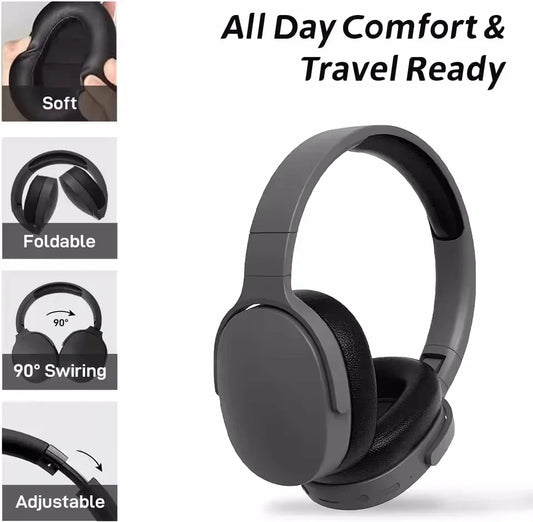 AyeBeau Bluetooth 5.3 Gaming Headset – ANC, Mic & Wired Mode Bluetooth Gaming Headset Oasis Select