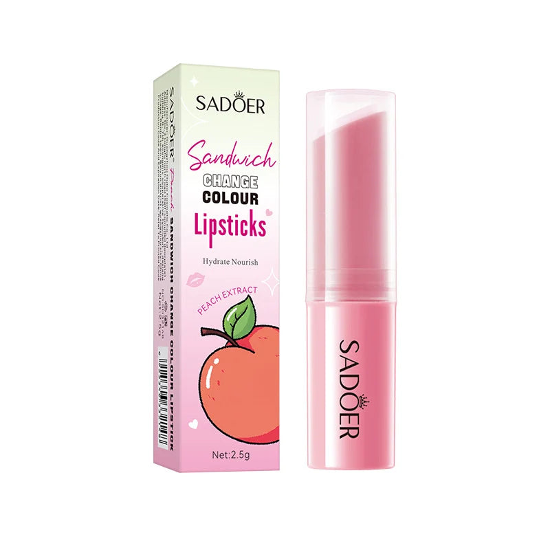 Honey Peach Colour-Changing Moisturizing Lip Balm 2.5g