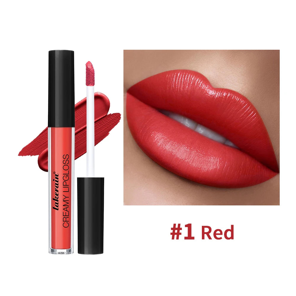 Waterproof Liquid Lipstick 8 Color Vitamin E Makeup Sets Lip Glosses Lip Plumpers Lip Cream Valentine's Day Gifts Peaceful Pleasures Health and Wellness 1pc 1
