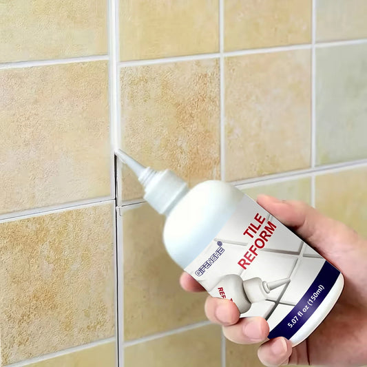Waterproof Grout Repair Pen – Tile Gap Filler & Seam Refinisher Grout Repair Pen Oasis Select white