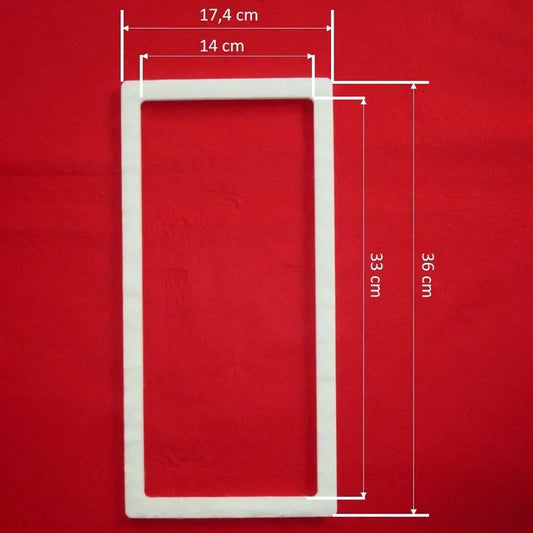 MCZ Refractory Fiber Seal 174x360x4mm | Part 41800802601 Pellet Stove Seal Oasis Select China Mainland