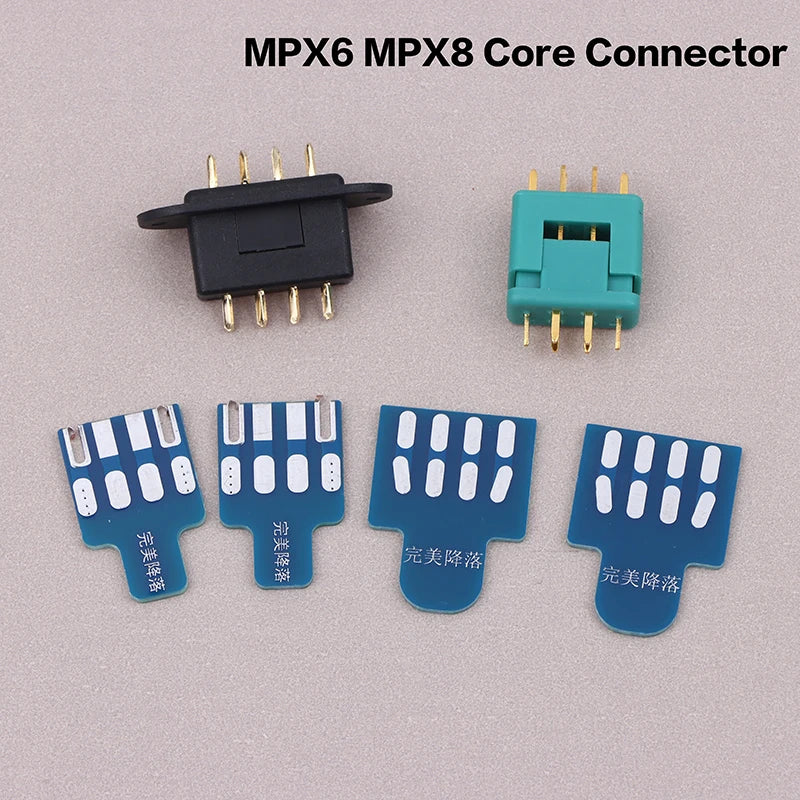 MPX6 & MPX8 Connector Set with Soldering Board | RC Airplane