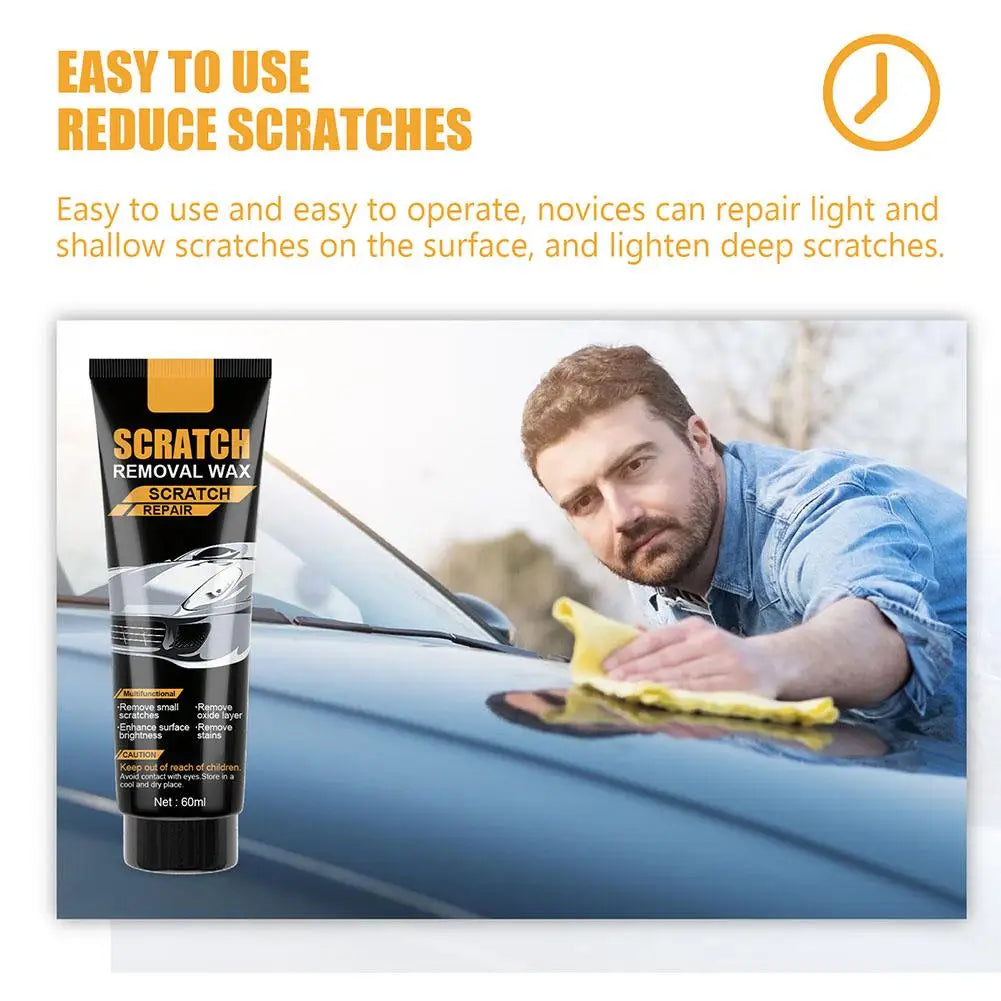 Car Scratch Remover Polish Paste – Auto Paint Repair Wax 120ml