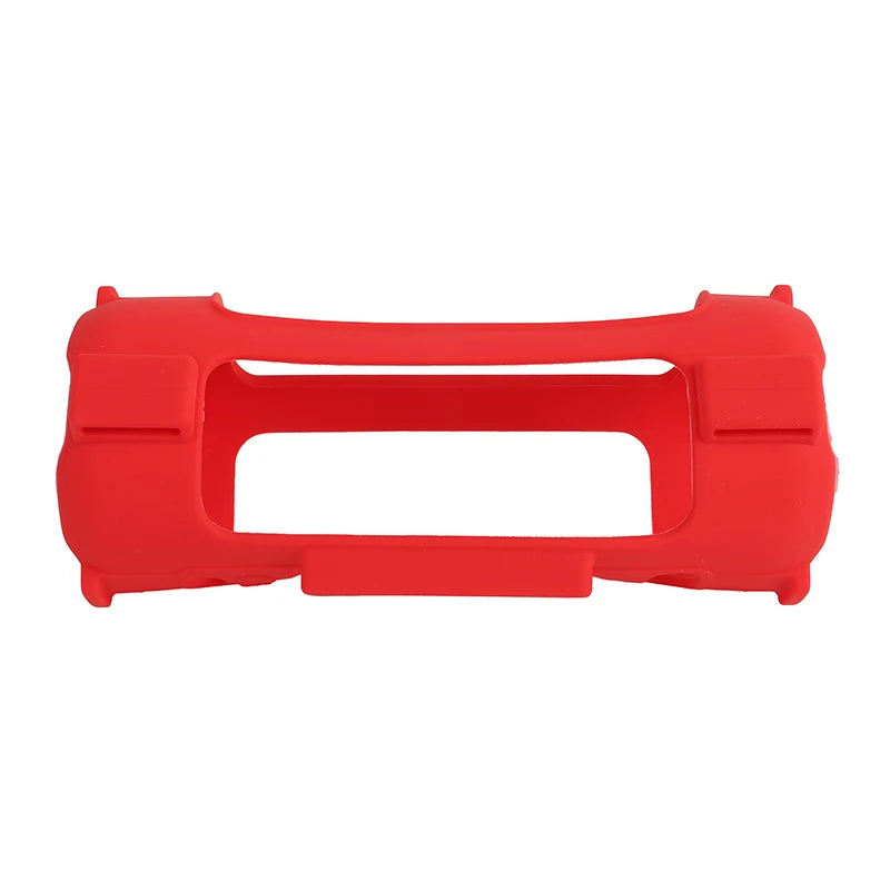 Solid Color Silicone Case For JBL Grip Speakers Anti-Scratch Dust-Proof And Shockproof Protective Sleeve With Shoulder Strap Peaceful Pleasures Health and Wellness Red