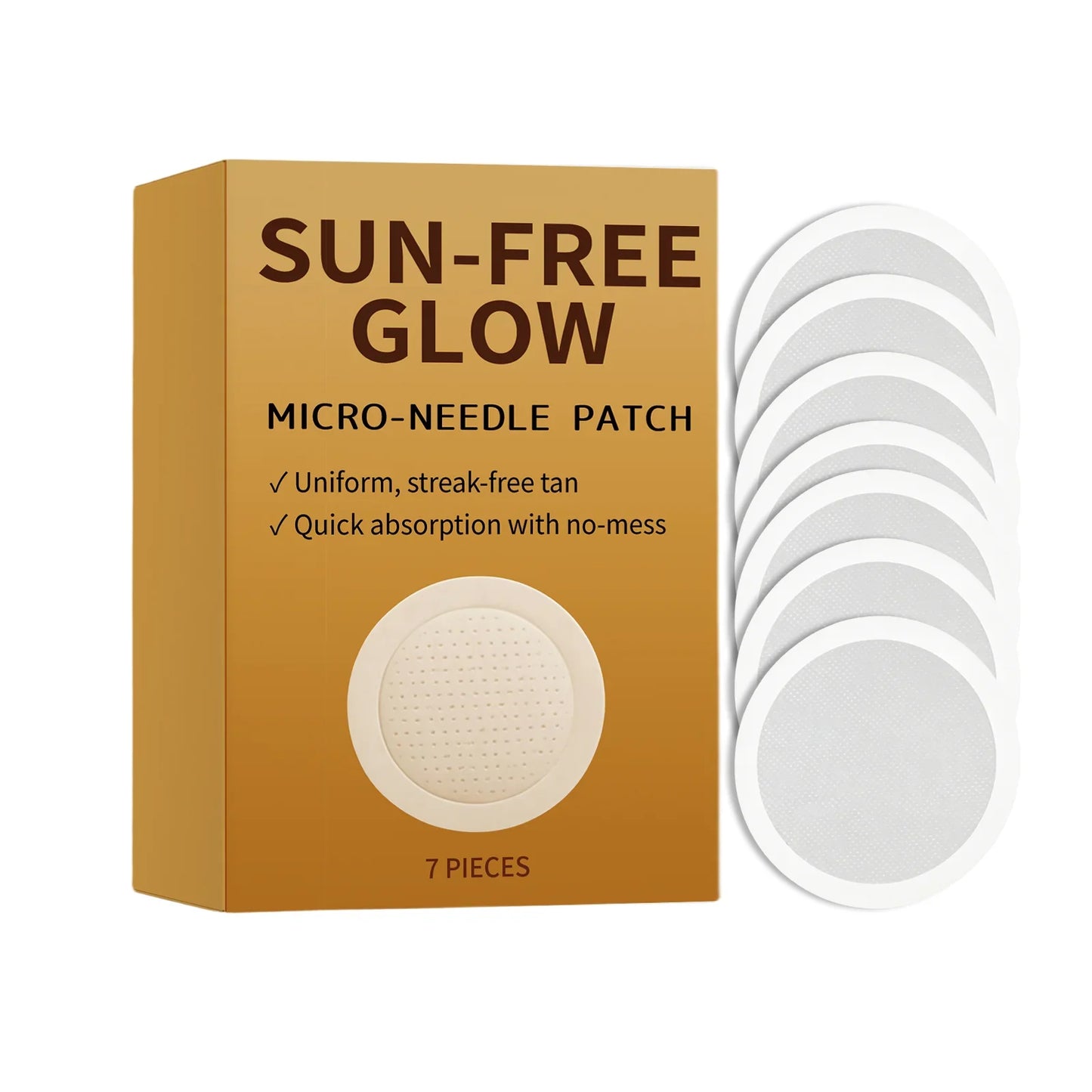 Micro-Needle Facial Self-Tanning Patch | Streak-Free Sun-Free Glow