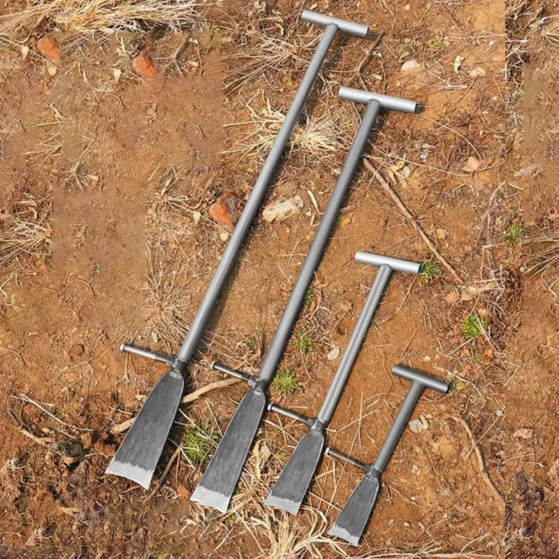 Manganese Steel Digging Shovel with Pedal | Long Handle Spade