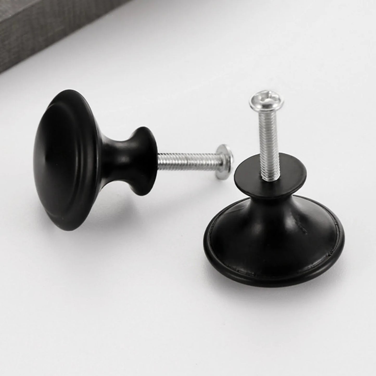 Metal Round Dresser Drawer Knobs Kitchen Hardware Bedroom Drawer Pulls Suitable for Updating Old Furniture Peaceful Pleasures Health and Wellness