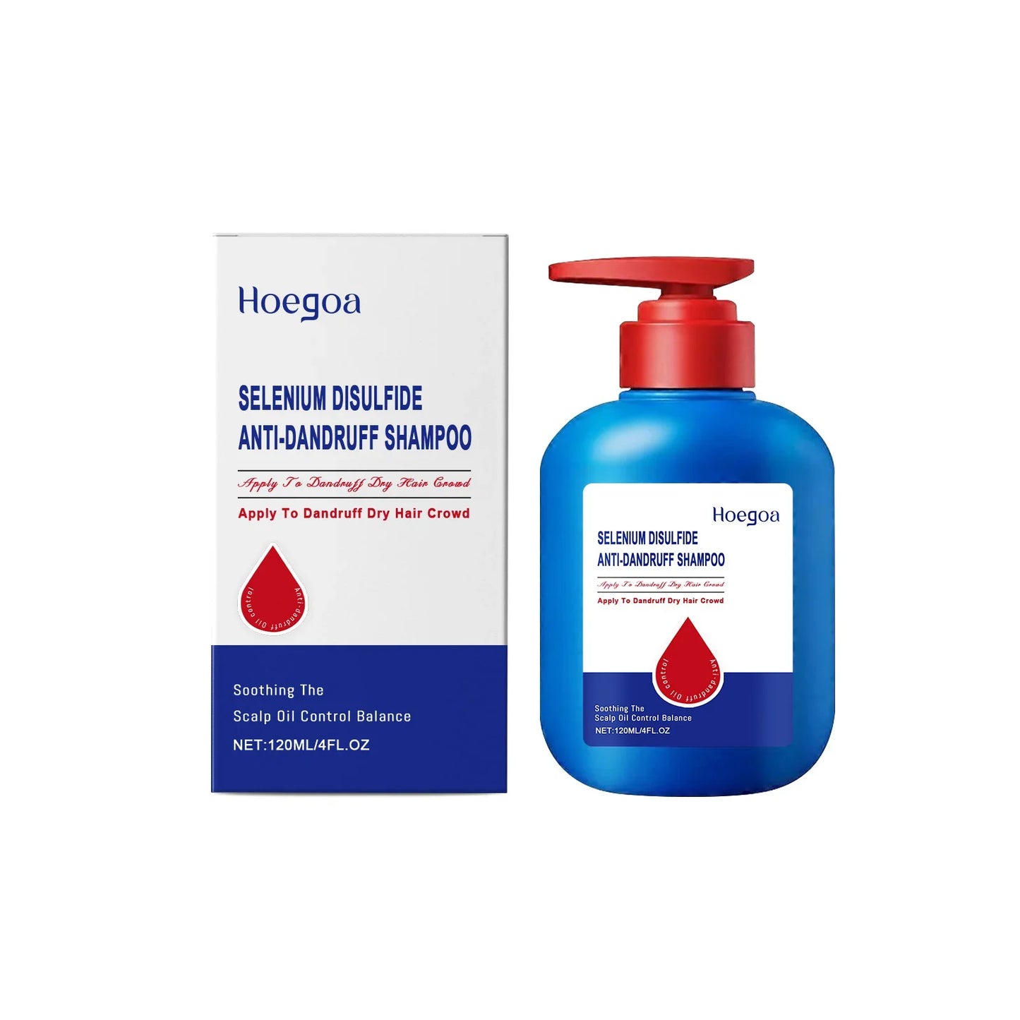 HOEGOA Selenium Sulfide Shampoo – Dandruff & Oil Control