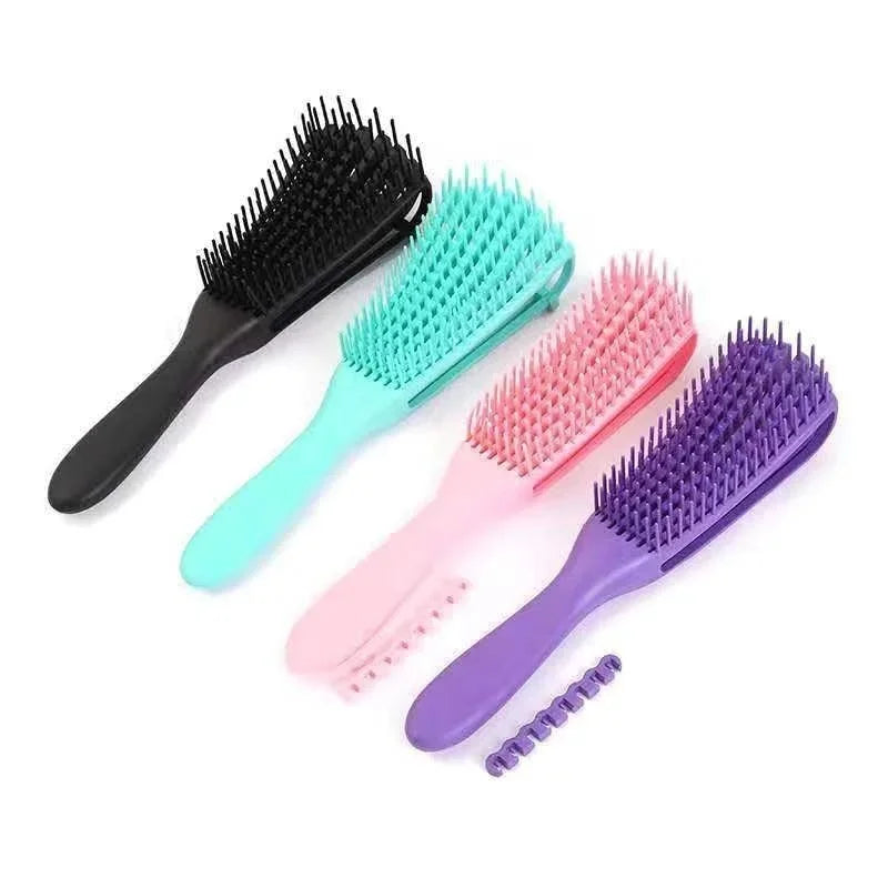 Detangling Hair Brush Scalp Massage Hair Comb Detangling Brush for Curly Hair Brush Detangler Hairbrush Women Men Salon Peaceful Pleasures Health and Wellness