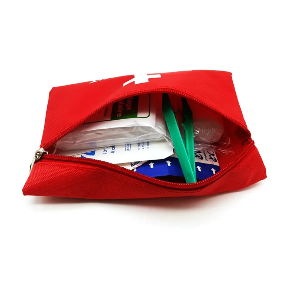 13-Piece Set First Aid Kit: Portable Emergency Kit for Outdoor Wilderness Survival, Home & Travel, with Wound Care Supplies Peaceful Pleasures Health and Wellness