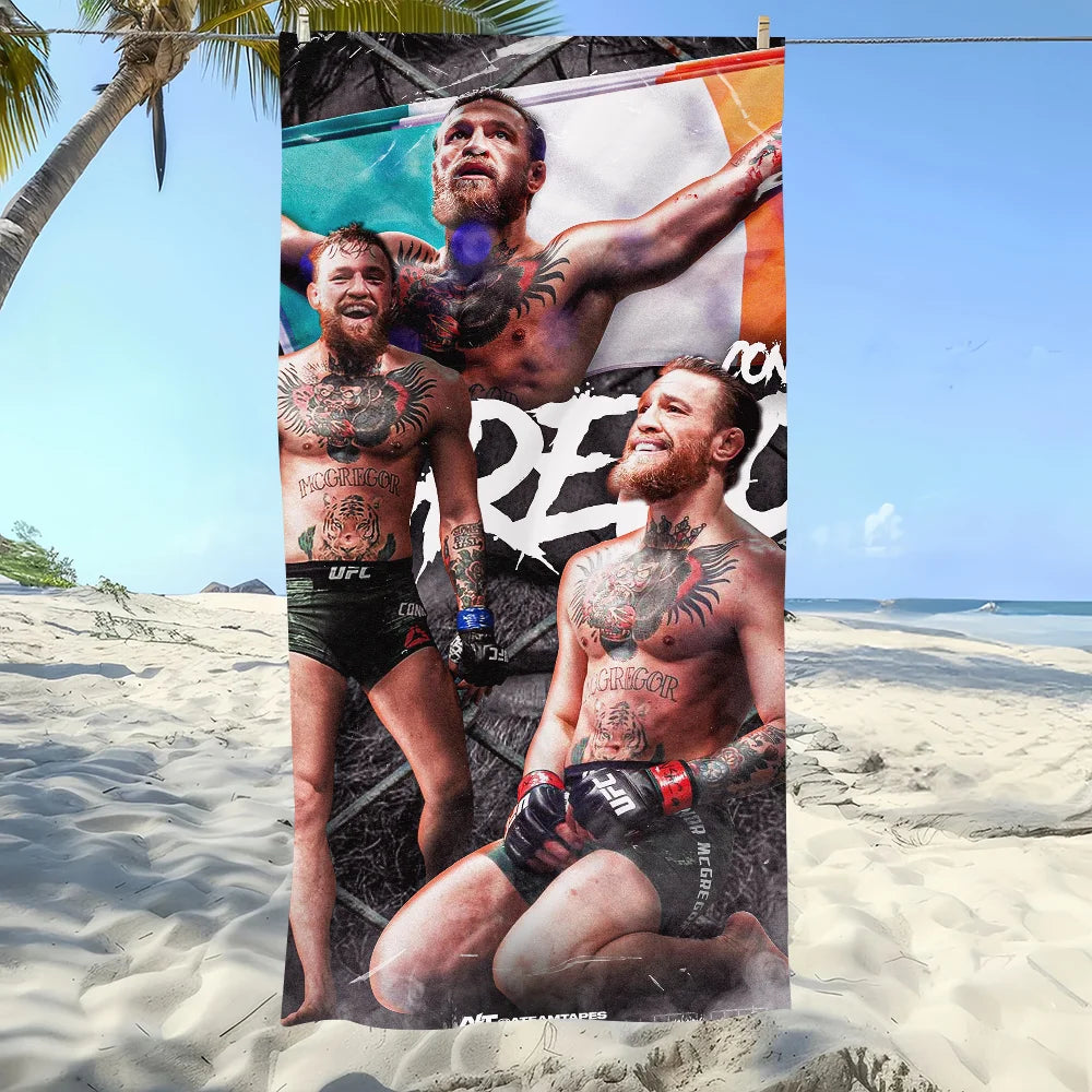 Conor McGregor UFC Quick-Dry Sports Beach Towel | 11 Sizes