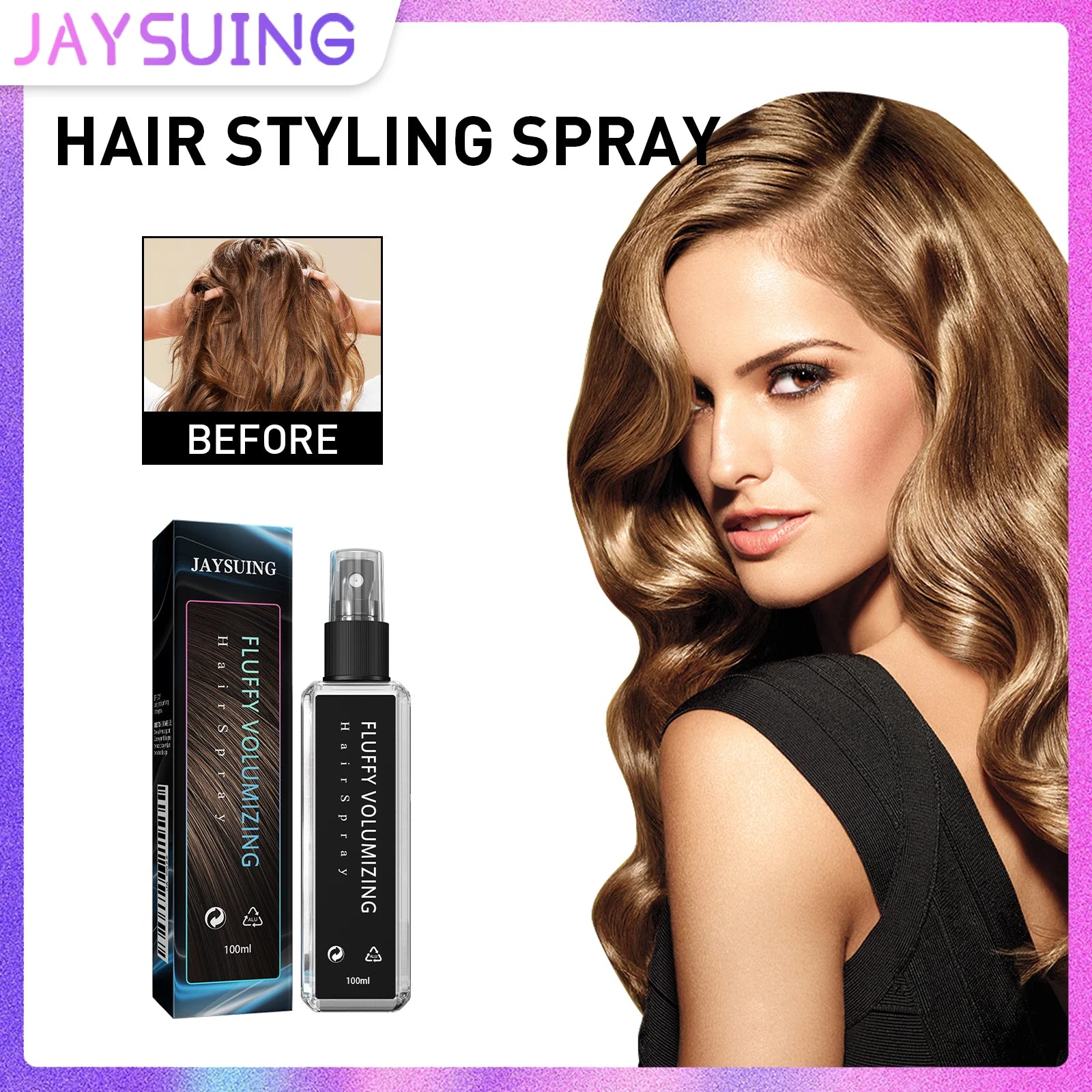 Styling Spray Fast Acting Long Lasting Adds Instant Volume Texture Thickness and Light Hold Texturizing Thickenin Peaceful Pleasures Health and Wellness Default Title