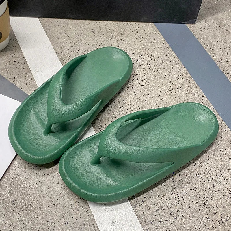 Women's EVA Flip Flops – Soft Non-Slip Candy Color Beach Slides