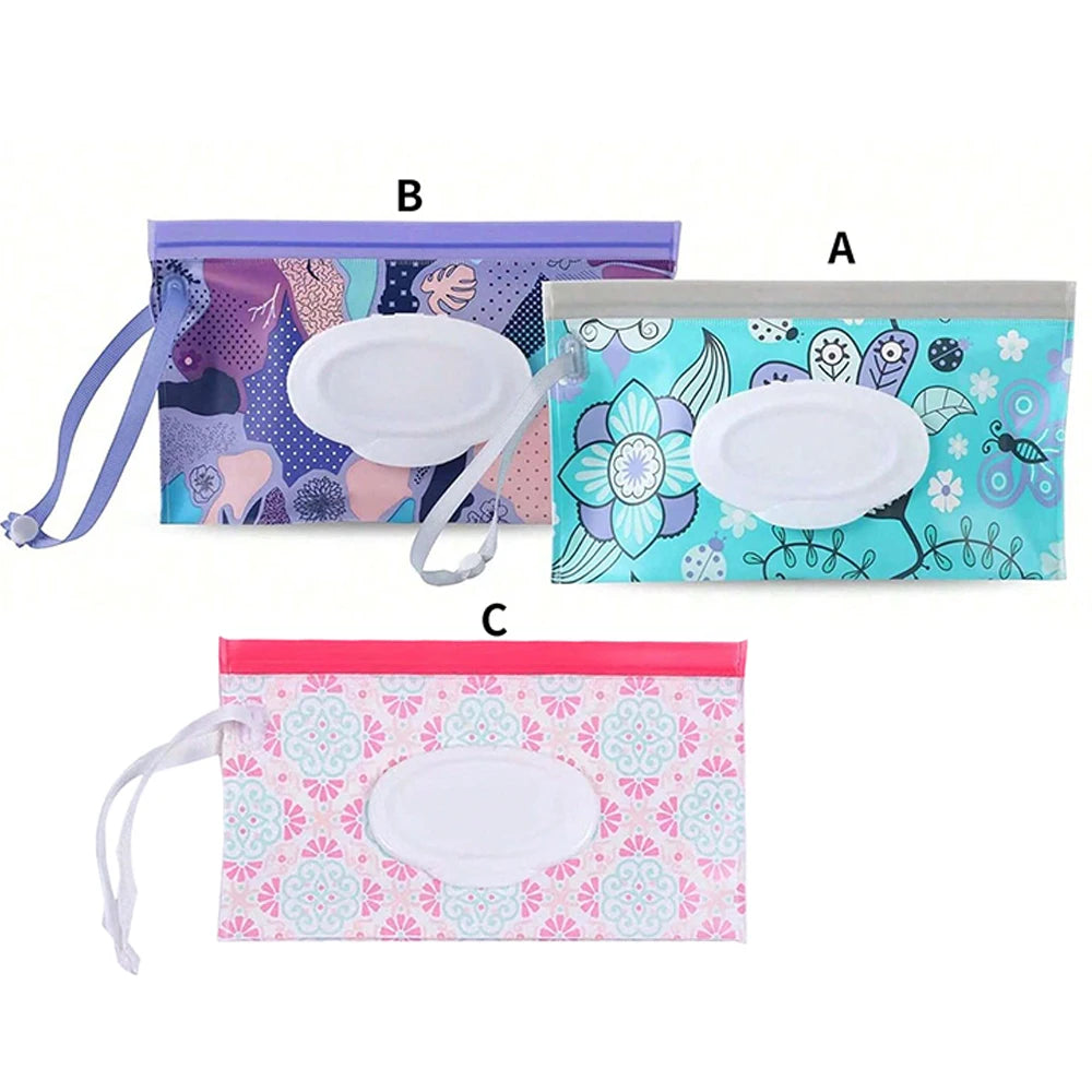 Portable Refillable Wet Wipes Dispenser Box | Baby & Travel