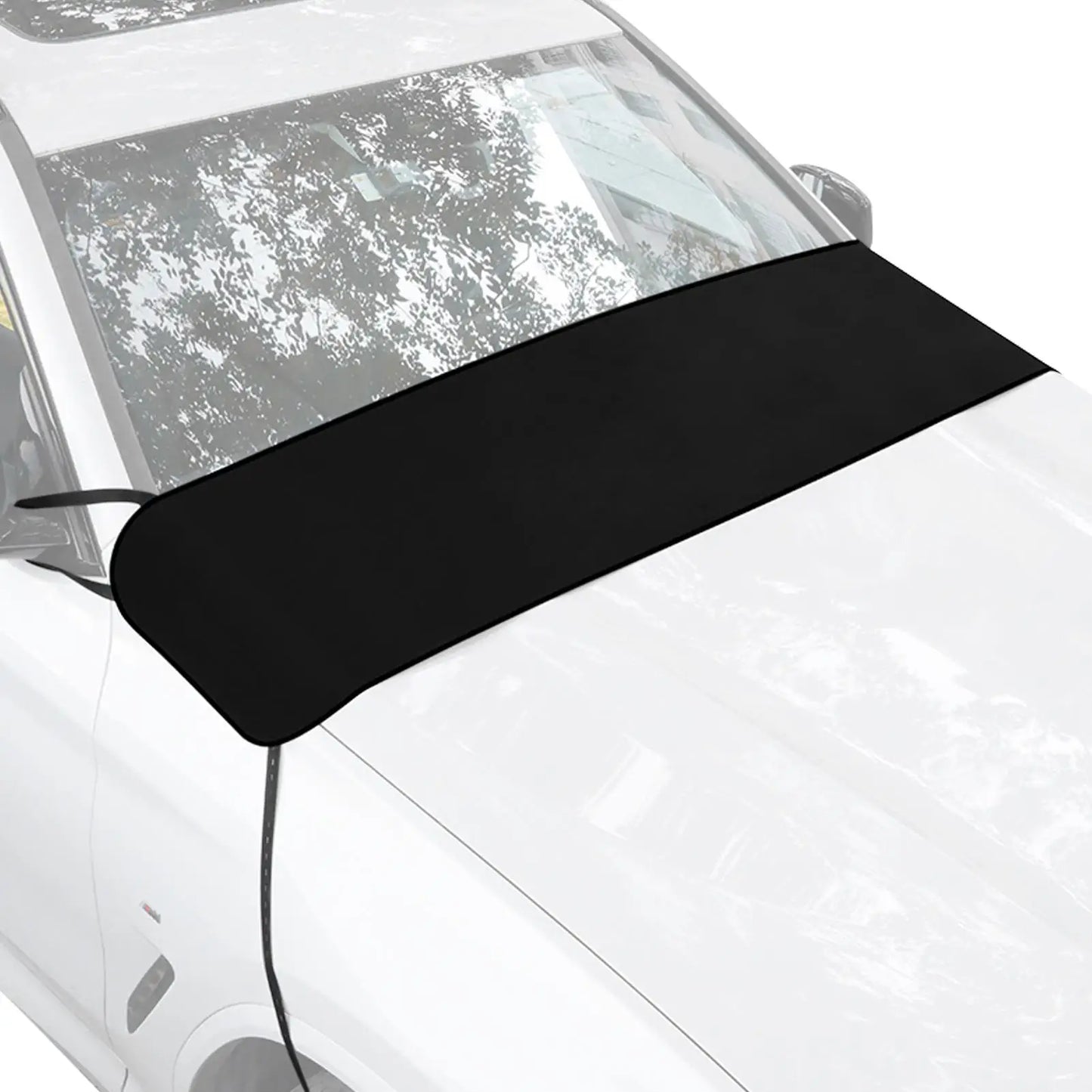 Car Windshield Cover Four-Season Protective Cover Shade Blocking Waterproof Protector For Truck Auto Leaves Protection Dust Peaceful Pleasures Health and Wellness