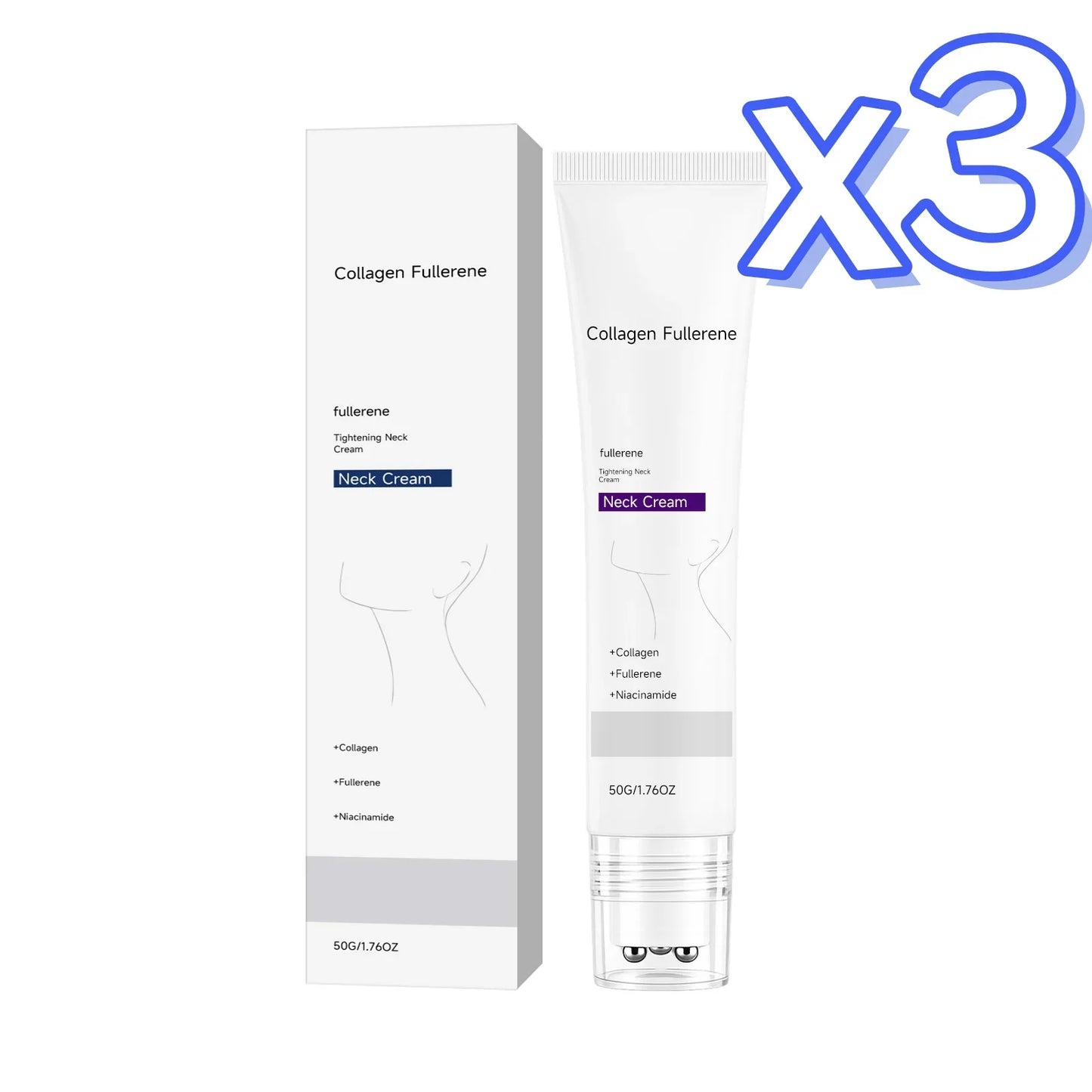 Collagen Neck Firming Cream – Anti-Wrinkle & Lifting 50g