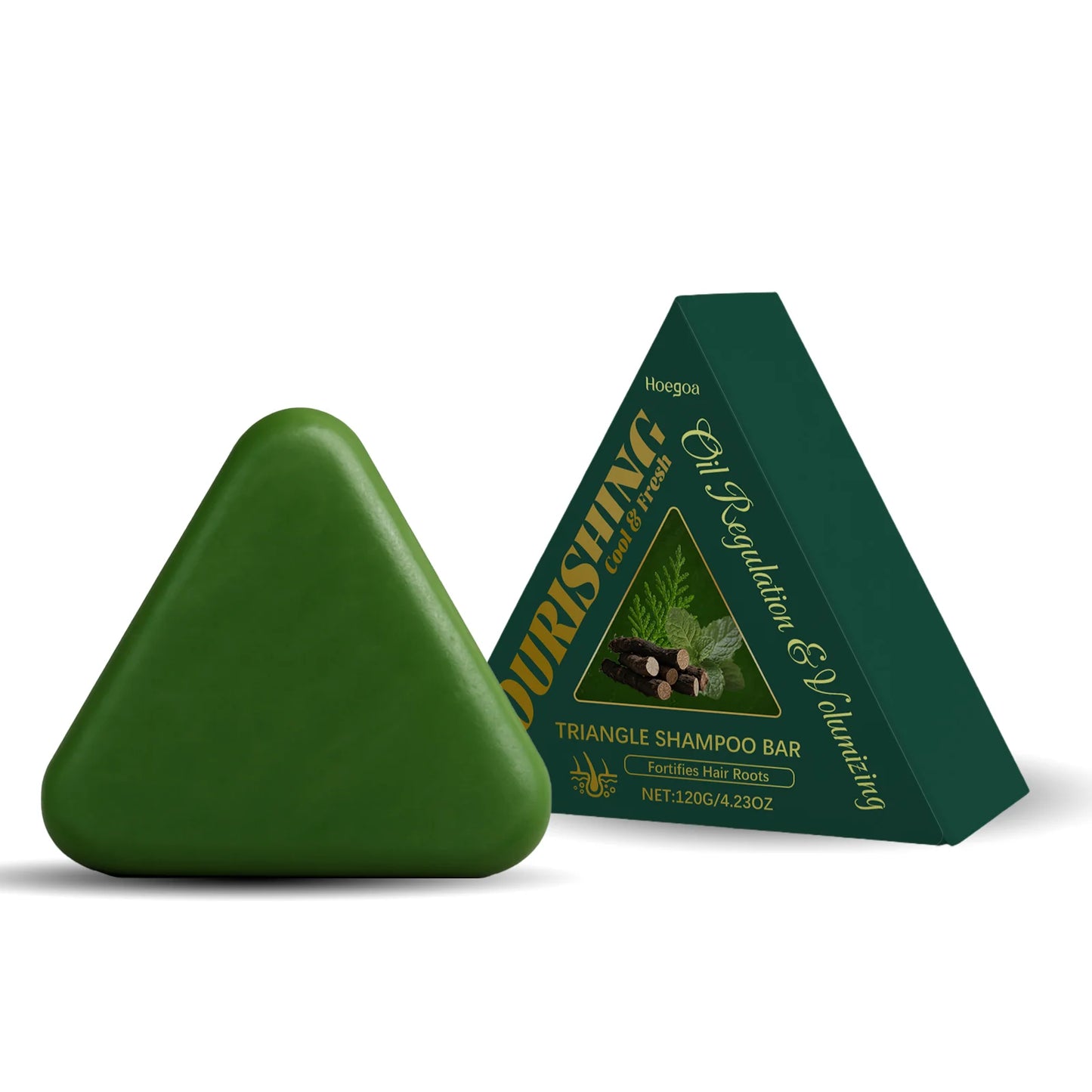 HOEGOA Platycladus Shampoo Bar | Hair Growth & Repair 120g