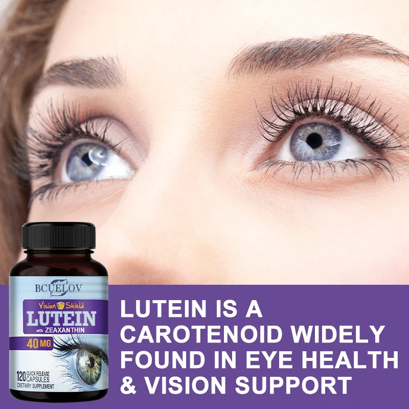 Lutein & Zeaxanthin Eye Softgels | Vision & Macula Support