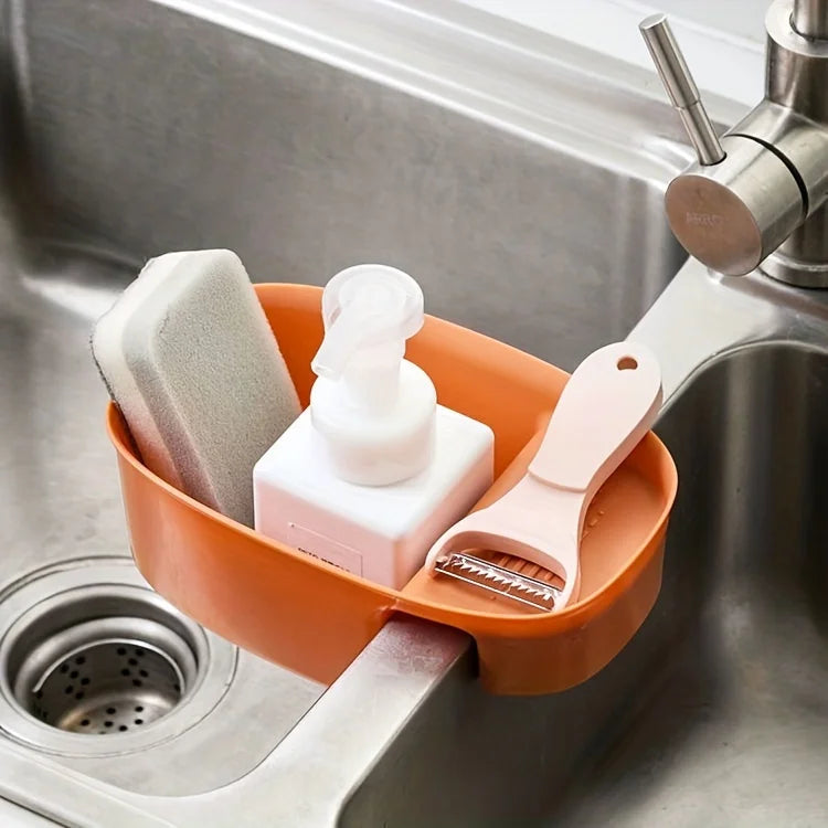 Plastic Drain Basket with Handle – Rice, Fruit & Kitchen Use