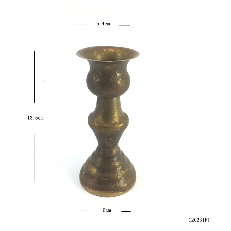 Iron Metal Candlestick Holder | Wedding & Home Décor