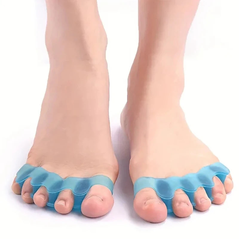 Soft Silicone Toe Spacers – Reusable Gel Set of 2