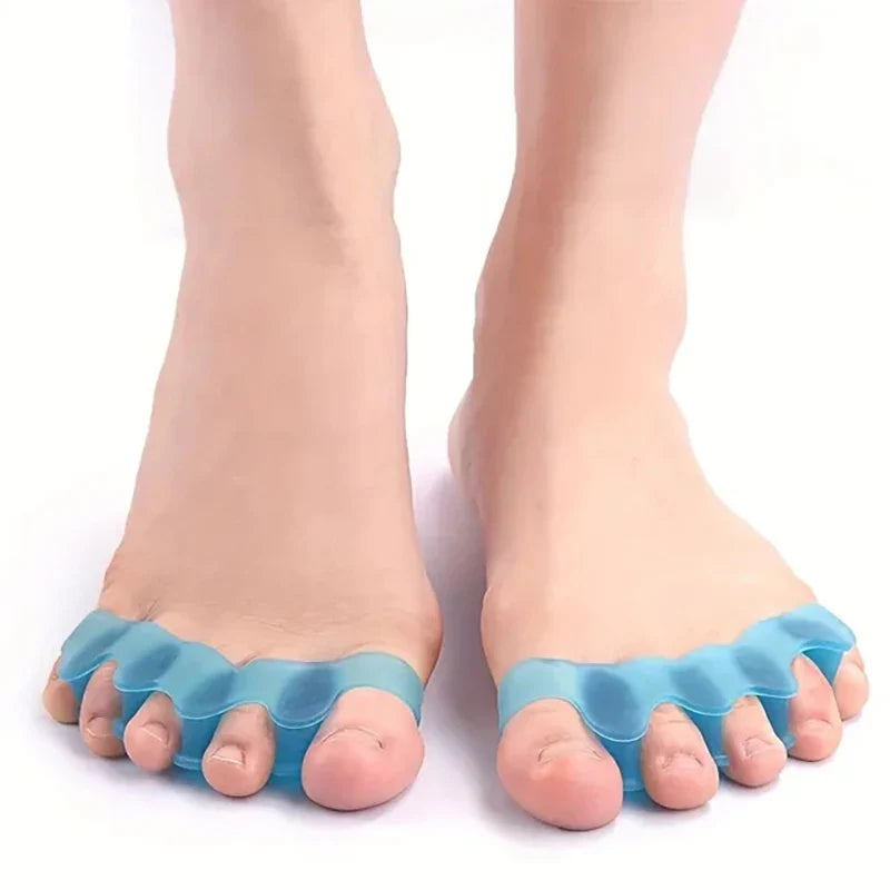 Soft Silicone Toe Spacers – Reusable Gel Separators, 2-Pack