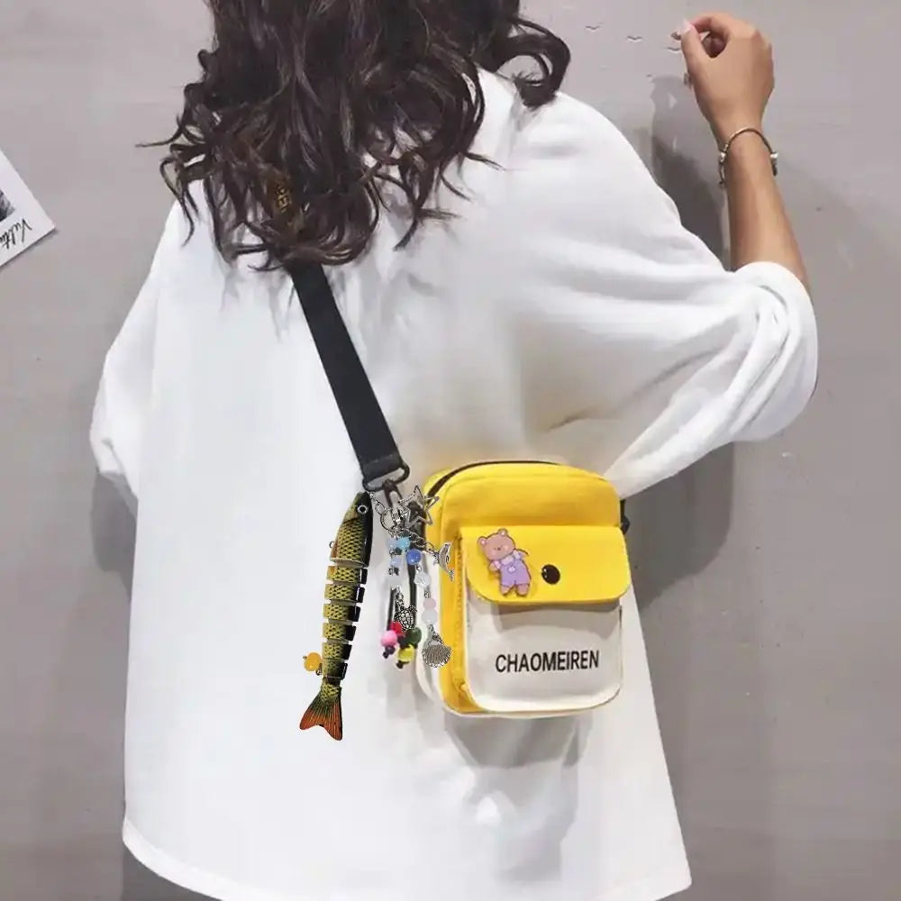 Multi-Jointed Simulation Fish Keychain – Backpack Pendant Gift