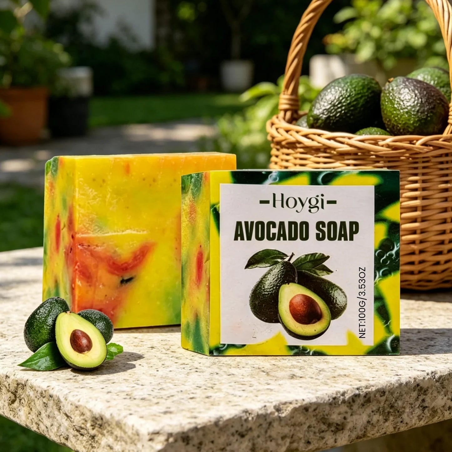 Hoygi Avocado Natural Handmade Soap – Brightening & Moisturizing