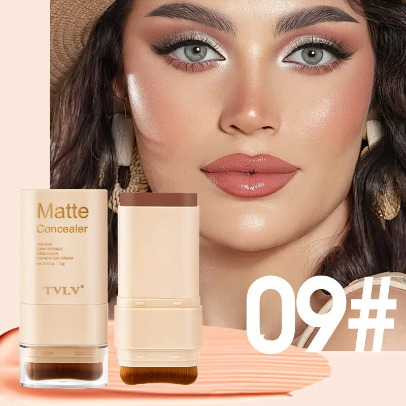 2-in-1 Concealer & Foundation Stick | 9 Shades, Waterproof 15g