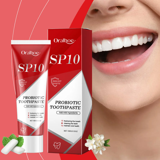 Oralhoe Probiotic Whitening Toothpaste | Plaque & Bad Breath Whitening Toothpaste Peaceful Pleasures Health and Wellness