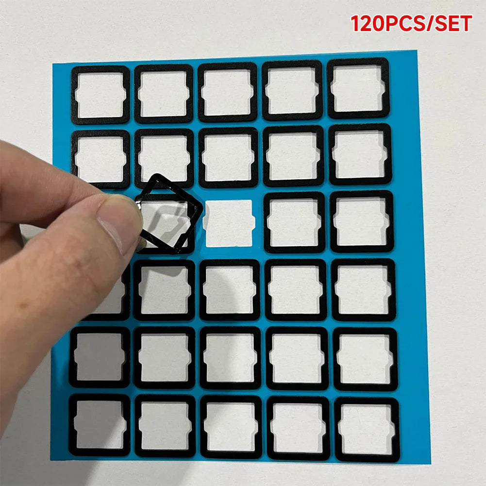 120Pcs Mechanical Keyboard Foam Pads – EVA/PE Dampening Kit