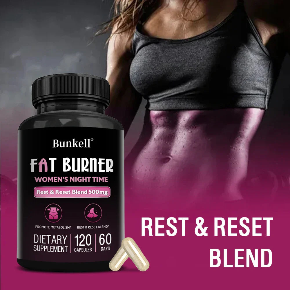 Bunkell Women's Nighttime Metabolic Support Capsules