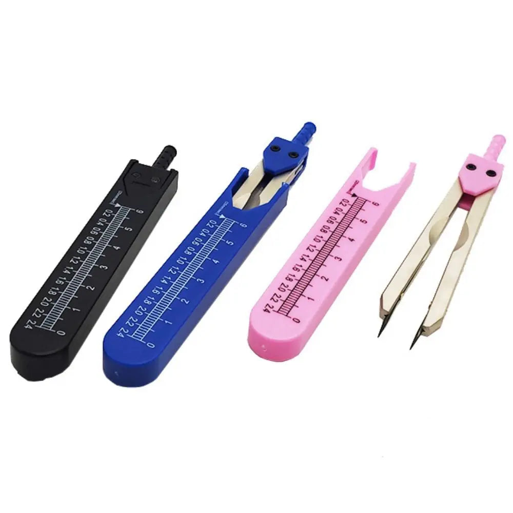 Precise Measuring ECG Sub Gauge Compact Designs Convenience ECG Calipers Metal Professional Measuring Tool Graduated Compass Peaceful Pleasures Health and Wellness