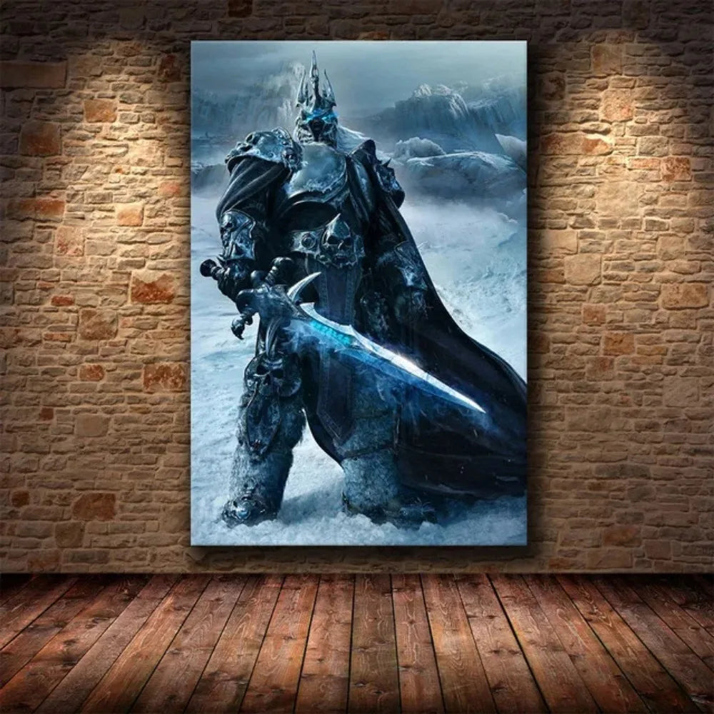 World of Warcraft HD Canvas Wall Art Poster | Unframed Print