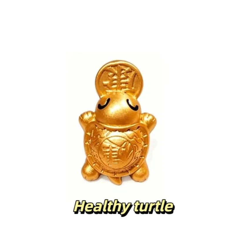Feng Shui Money Turtle Wallet Charm | Metal Ornament Decor