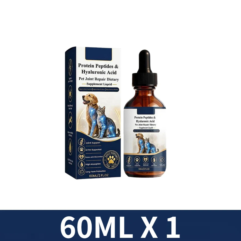 Dog Joint Supplement Liquid – Protein Peptides & Hyaluronic Acid