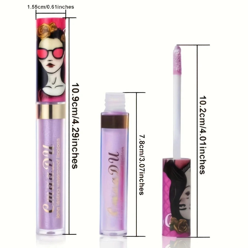 Cmaadu Metallic Shimmer Lip Gloss – Glitter & Long-Lasting Y2K