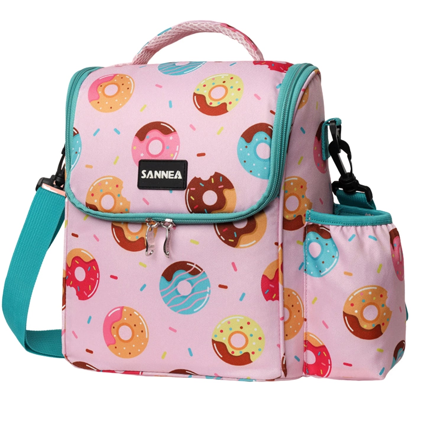 Insulated Thermal Cooler Lunch Bag Waterproof Preservation Snacks Storage Bag with Handle Student Sack Food Handbags Peaceful Pleasures Health and Wellness 7.5L 2
