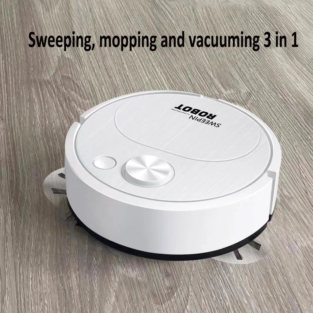 3-in-1 Mini Robot Vacuum Cleaner – 1800Pa Sweep, Mop & Vac