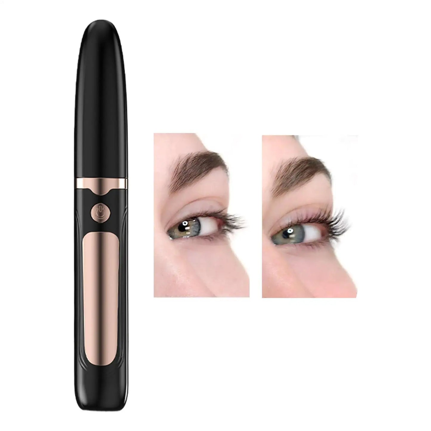 Heated Eyelash Curler – LED Display & 4 Heat Levels | USB