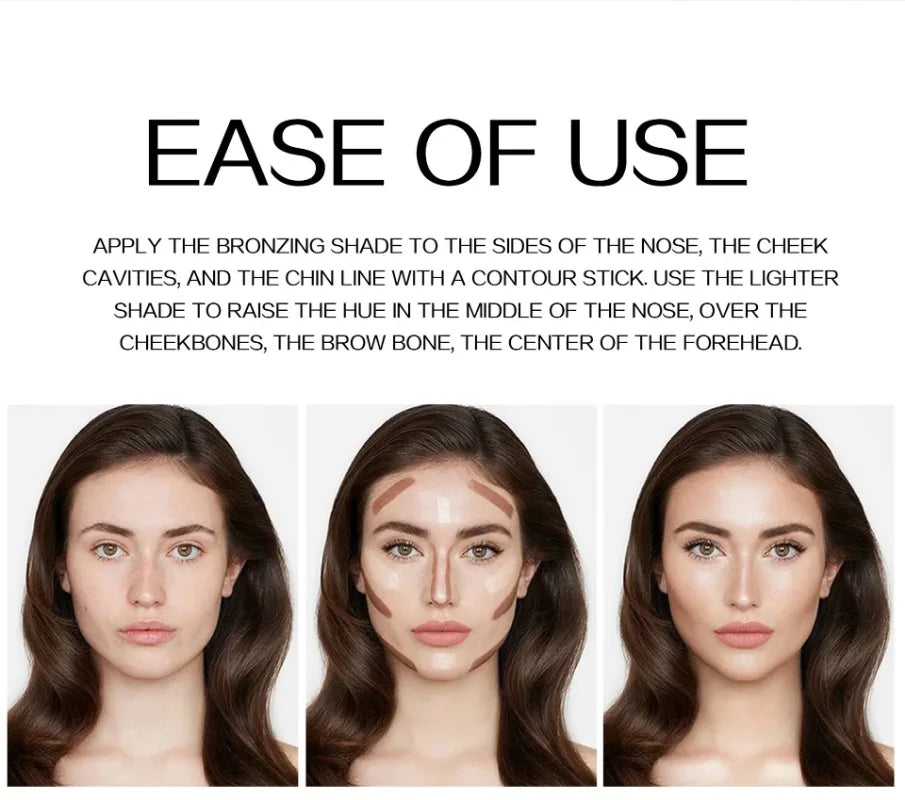 HANDAIYAN Double-Ended Highlighter & Contour Stick | Waterproof